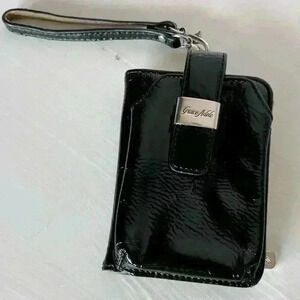 Grace Adele Wallet Wristlet Coin-purse Cardholder (Faux) Soft Patent Leather